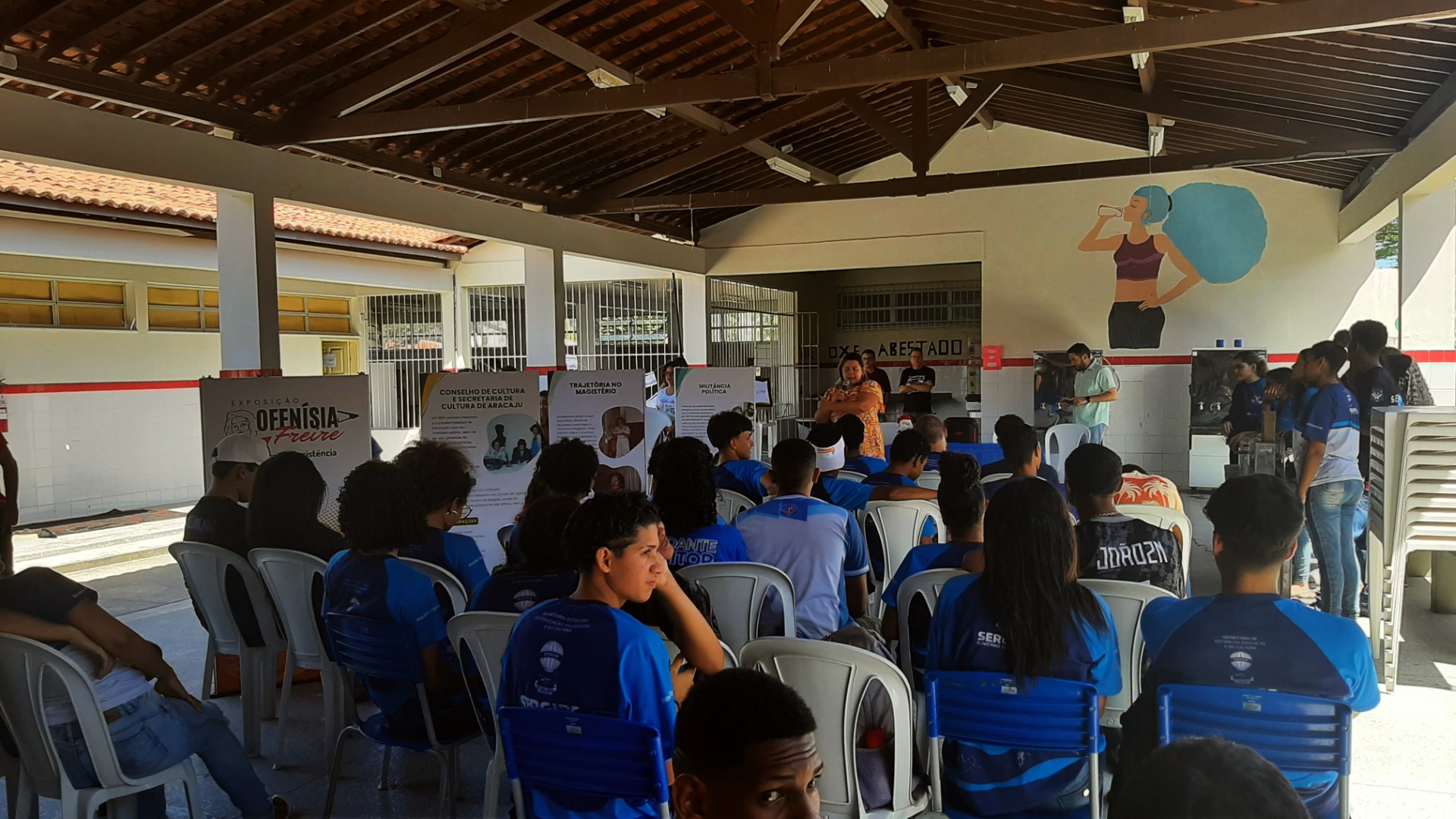 Estudantes das escolas municipais de Aracaju manifestam oposição à possibilidade de uma futura administração de São Cristóvão na região.